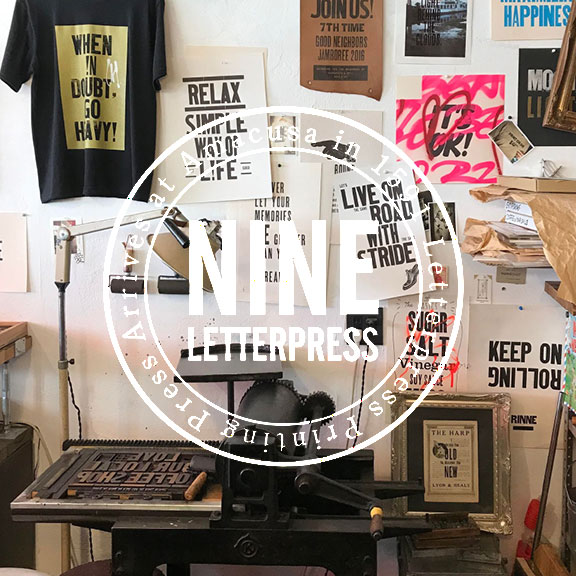 Nine Letterpress